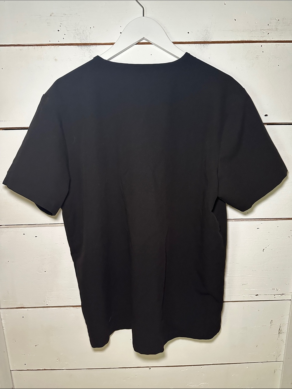 Figs Men's Black Leon Short Sleeve Scrub Top - Picture 6 of 6